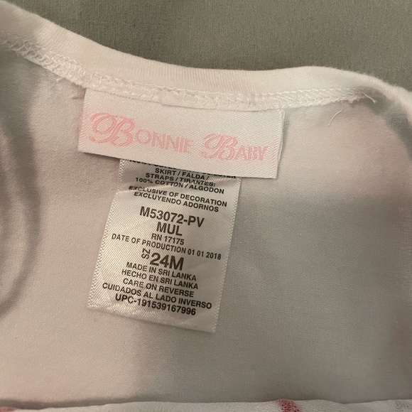 Bonnie Jean Baby-July 4th Fireworks/Stars/Stripes 3-tiered dress-Size 24 mo-EUC - Picture 9 of 9